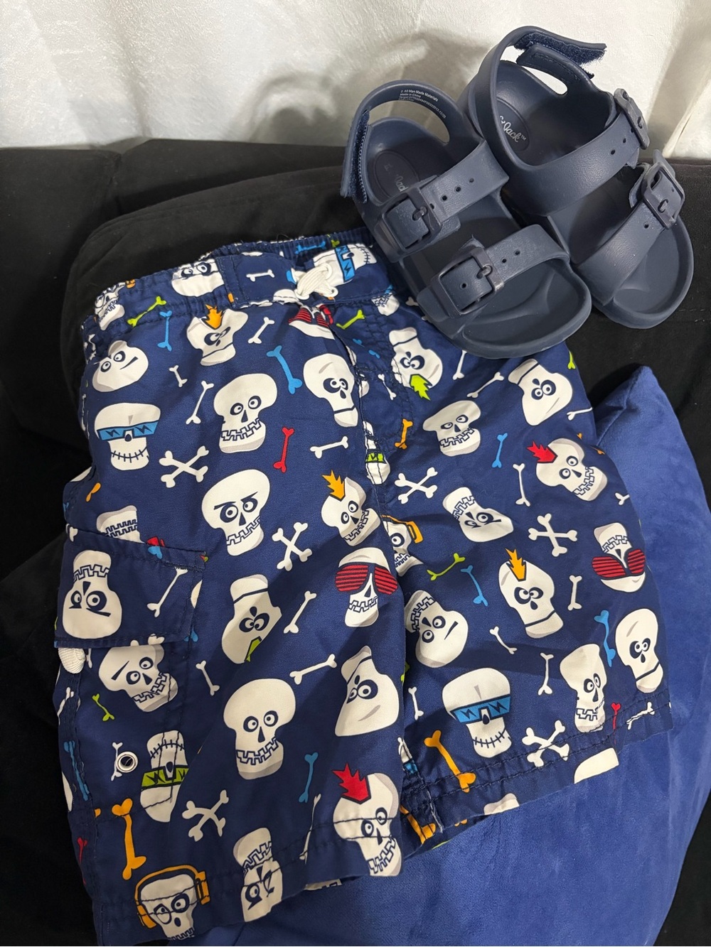 Boys swim shorts x FREE sandals